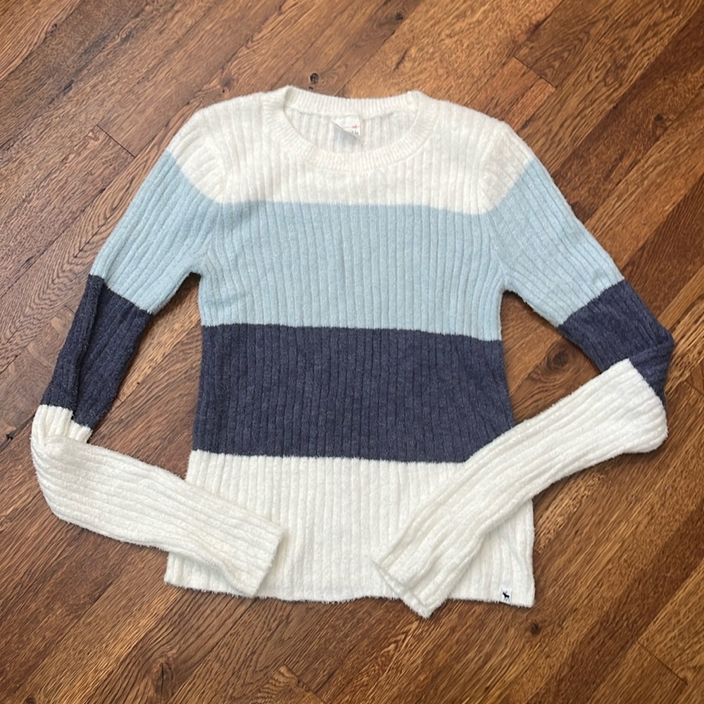 Abercrombie kids striped sweater girls 11/12